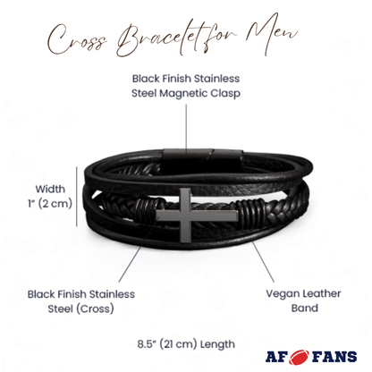 Cross Bracelet for Men